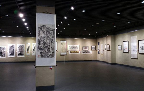 書畫藝術(shù)展廳設(shè)計方案——圖文設(shè)計篇